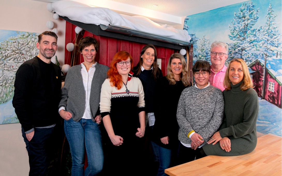 Das Team des Reisebüros Ski und Mehr